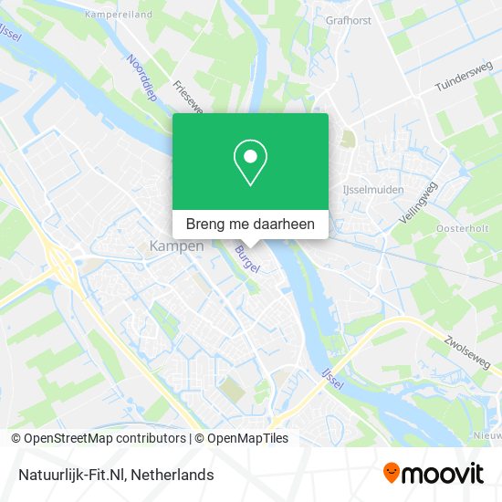 Natuurlijk-Fit.Nl kaart