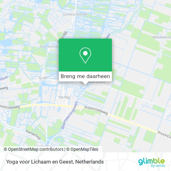 Yoga voor Lichaam en Geest kaart