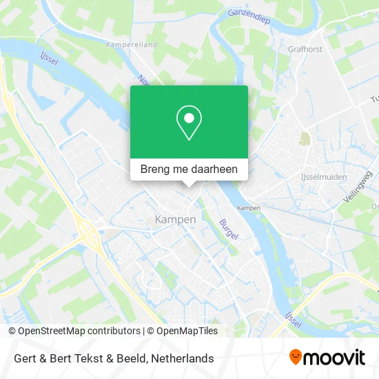 Gert & Bert Tekst & Beeld kaart