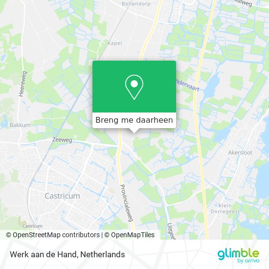 Werk aan de Hand kaart