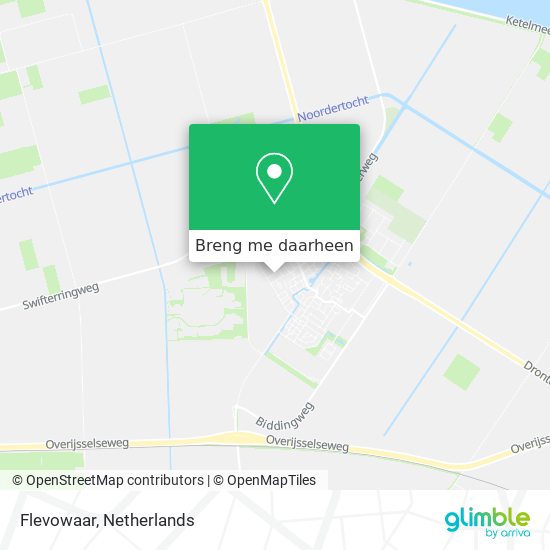 Flevowaar kaart