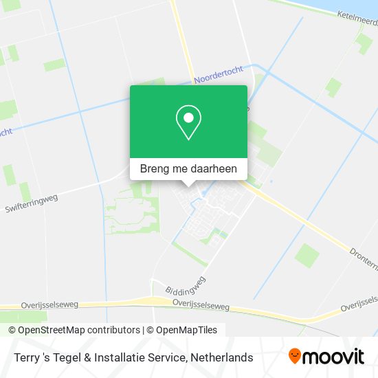 Terry 's Tegel & Installatie Service kaart