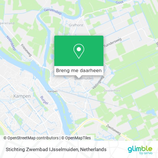 Stichting Zwembad IJsselmuiden kaart