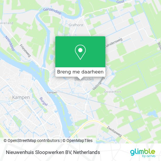 Nieuwenhuis Sloopwerken BV kaart