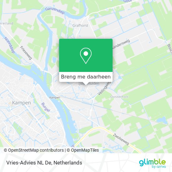 Vries-Advies NL De kaart
