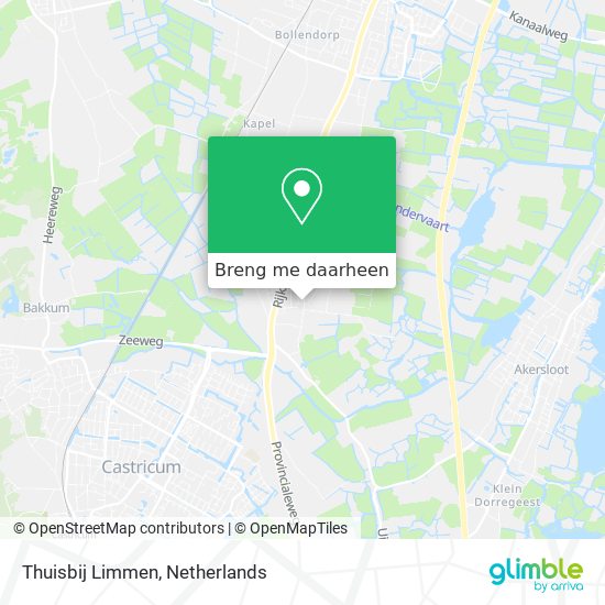 Thuisbij Limmen kaart