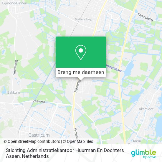 Stichting Administratiekantoor Huurman En Dochters Assen kaart