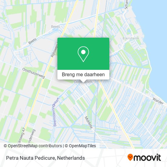 Petra Nauta Pedicure kaart