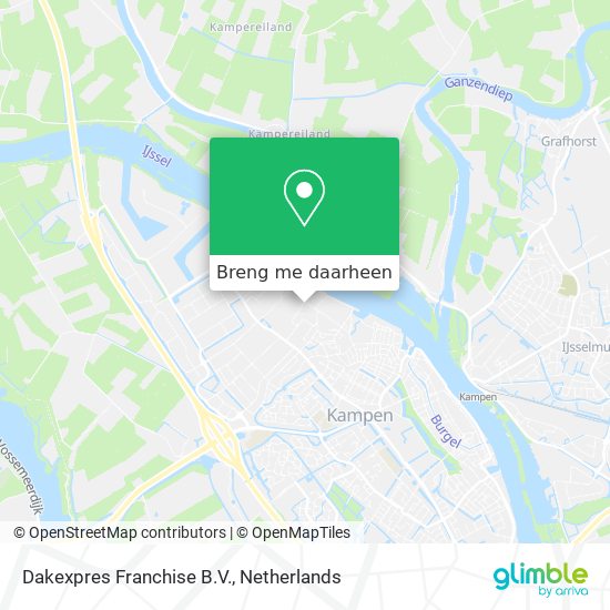 Dakexpres Franchise B.V. kaart