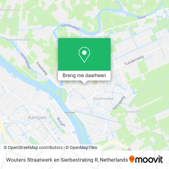 Wouters Straatwerk en Sierbestrating R kaart