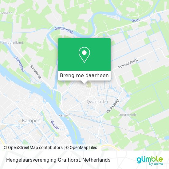 Hengelaarsvereniging Grafhorst kaart