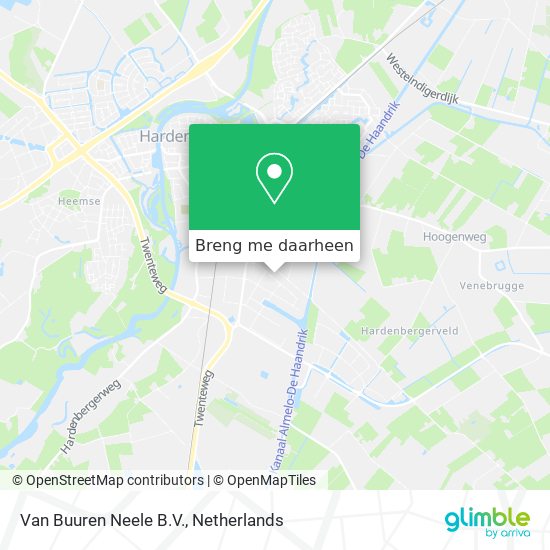 Van Buuren Neele B.V. kaart