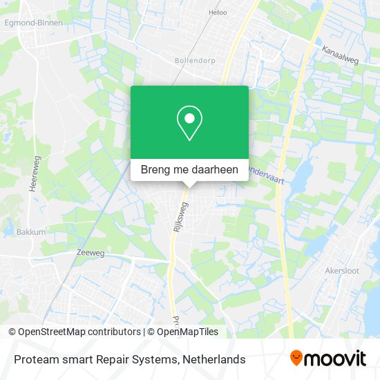 Proteam smart Repair Systems kaart