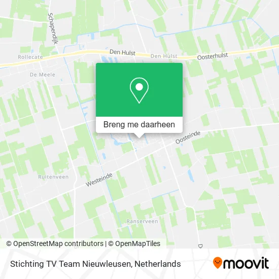 Stichting TV Team Nieuwleusen kaart
