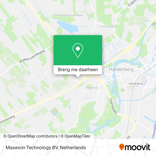 Masevon Technology BV kaart