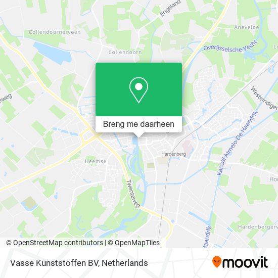 Vasse Kunststoffen BV kaart