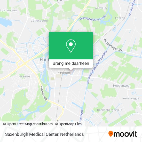 Saxenburgh Medical Center kaart