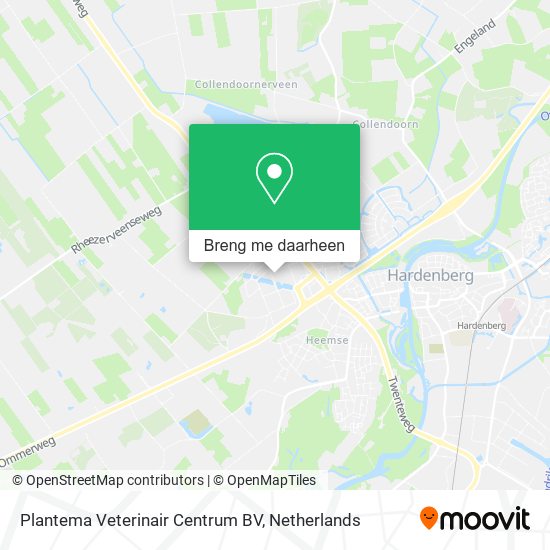 Plantema Veterinair Centrum BV kaart