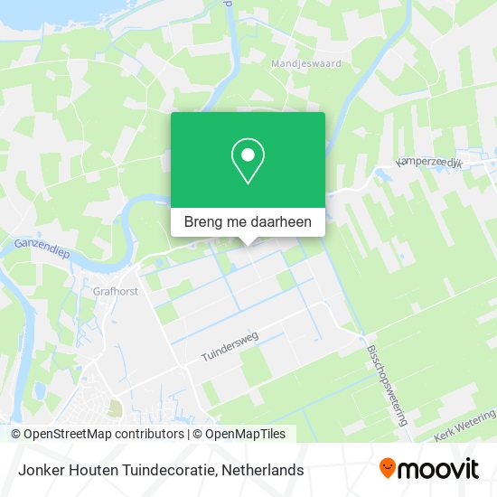 Jonker Houten Tuindecoratie kaart