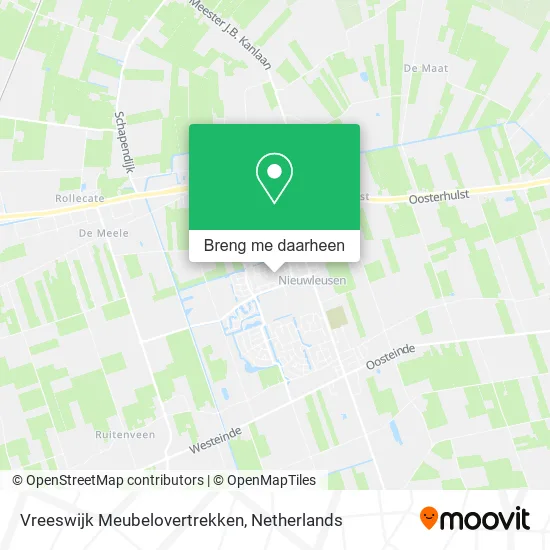 Vreeswijk Meubelovertrekken kaart