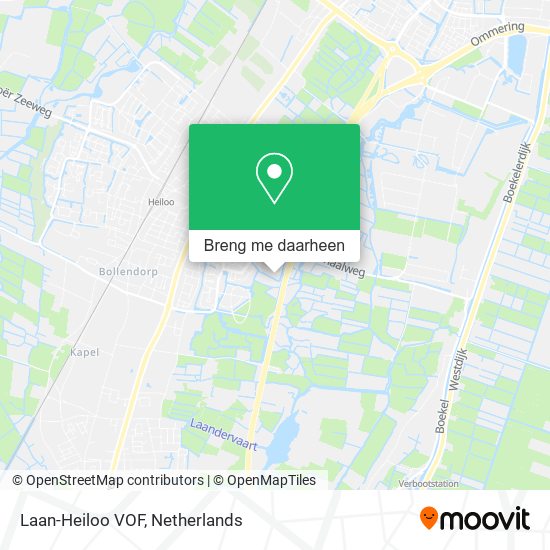 Laan-Heiloo VOF kaart