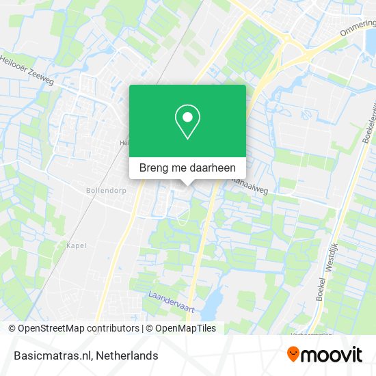 Basicmatras.nl kaart