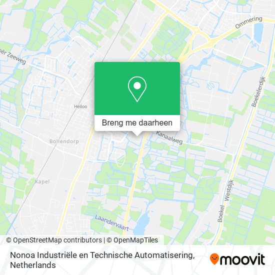 Nonoa Industriële en Technische Automatisering kaart