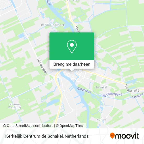 Kerkelijk Centrum de Schakel kaart