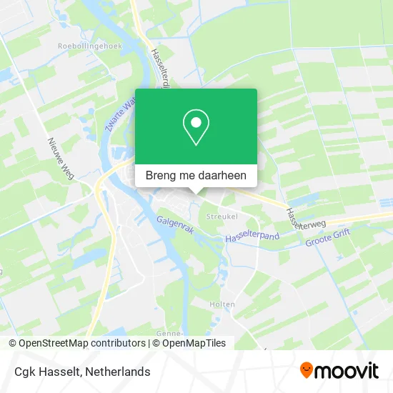 Cgk Hasselt kaart