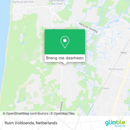 Ruim Voldoende kaart