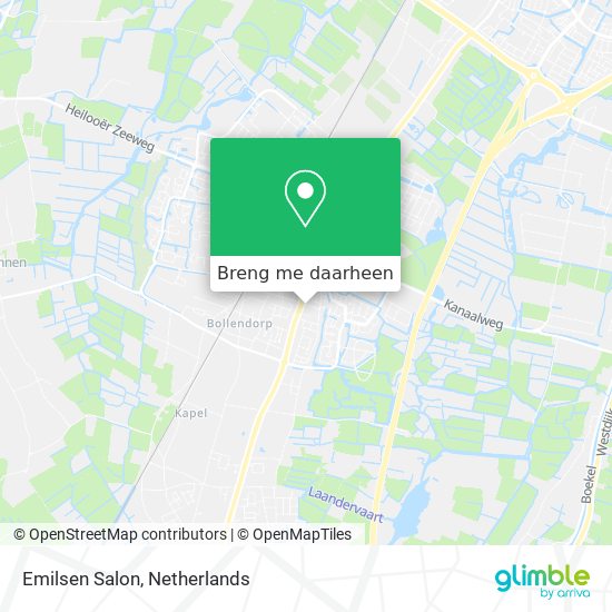 Emilsen Salon kaart