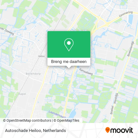 Autoschade Heiloo kaart