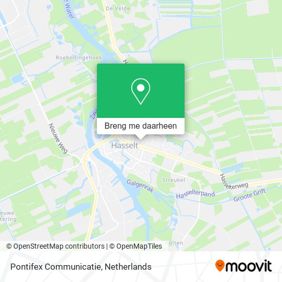 Pontifex Communicatie kaart