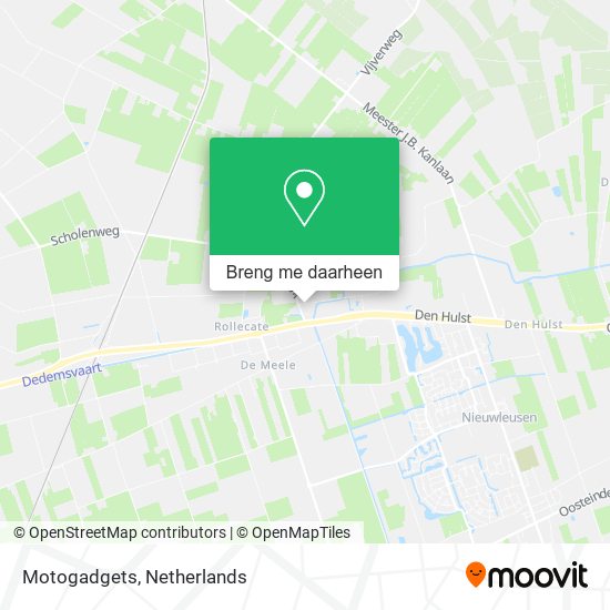 Motogadgets kaart