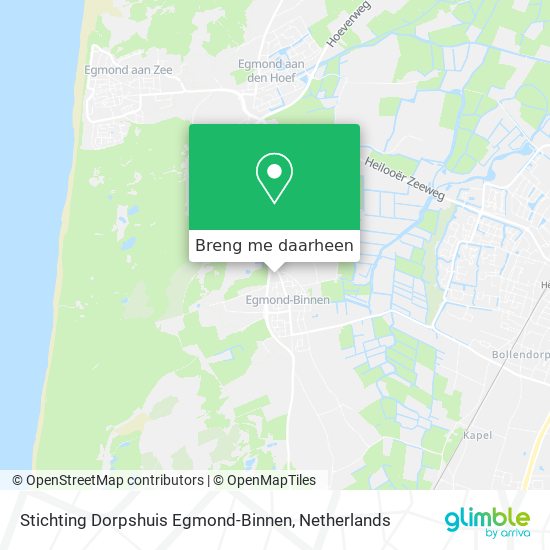 Stichting Dorpshuis Egmond-Binnen kaart