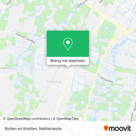 Bollen en Knollen kaart