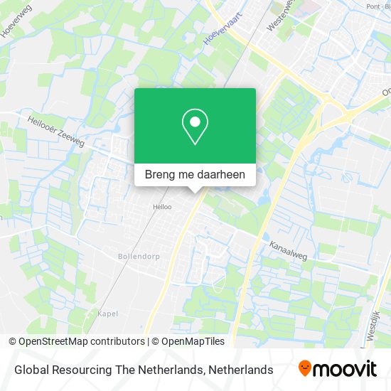 Global Resourcing The Netherlands kaart