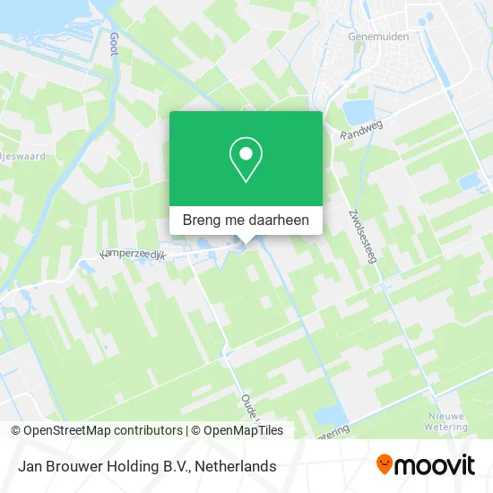 Jan Brouwer Holding B.V. kaart