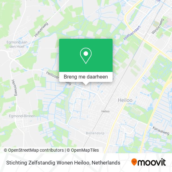 Stichting Zelfstandig Wonen Heiloo kaart