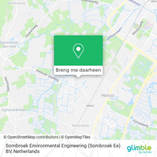 Sombroek Environmental Engineering (Sombroek Ee) BV kaart