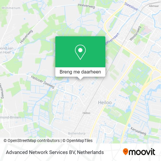 Advanced Network Services BV kaart