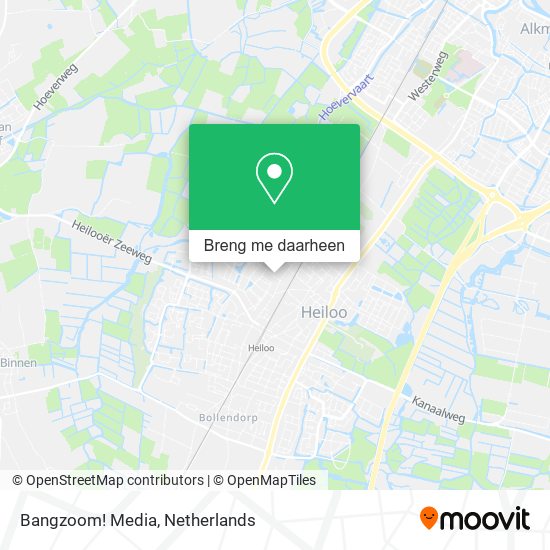 Bangzoom! Media kaart