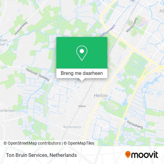 Ton Bruin Services kaart