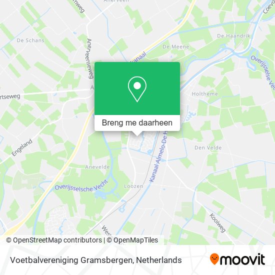 Voetbalvereniging Gramsbergen kaart