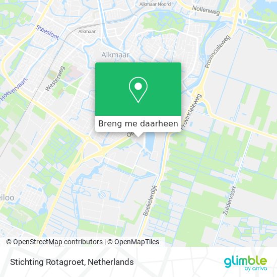 Stichting Rotagroet kaart