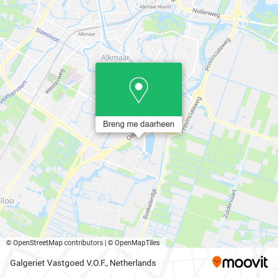 Galgeriet Vastgoed V.O.F. kaart