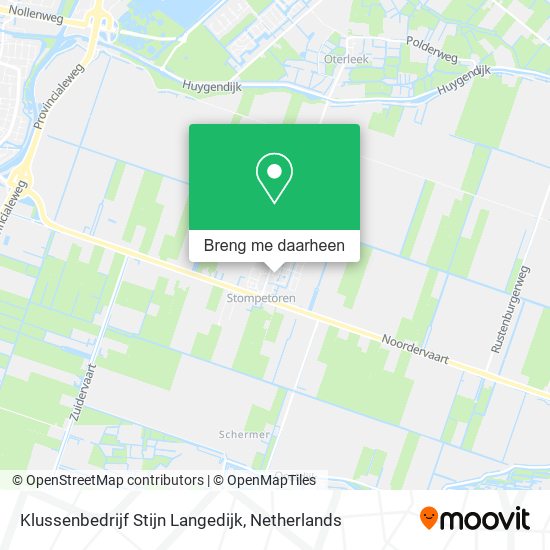 Klussenbedrijf Stijn Langedijk kaart