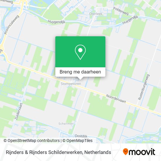 Rijnders & Rijnders Schilderwerken kaart