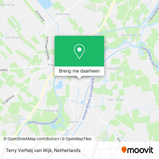 Terry Verheij van Wijk kaart