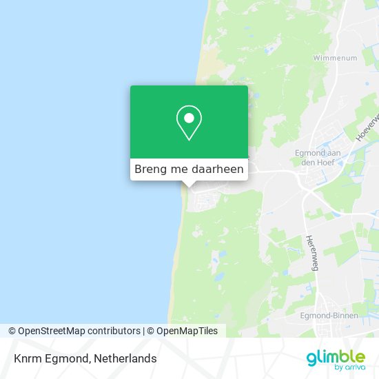 Knrm Egmond kaart